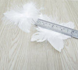 人形用 ドール服の材料 ドール専用 天使の羽根 4インチx4.5インチ 手作り製 天使の翼 天使の羽 コスプレ 小物 DIY 手芸 ホワイト 2個入